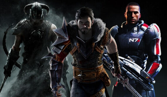 Skyrim Mass Effect  Dragon Age 2 RPG Dumber