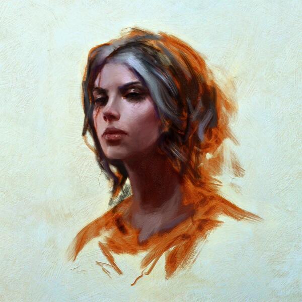 Ciri by Wojtek Fus
