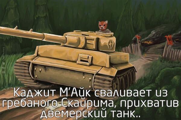 а я думал почему его не видно в скайриме