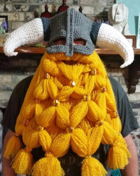 Skyrim Styled Helm and Fancy Beard