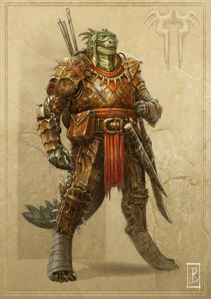 Argonian Warrior