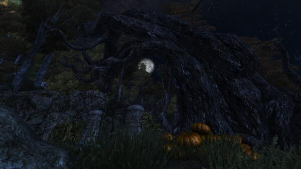 Halloween cottage