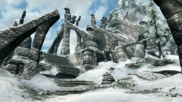 Ветреный пик Skyrim Special Edition