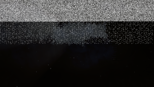 Darkness and sky