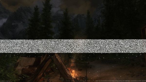 Rest in the woods