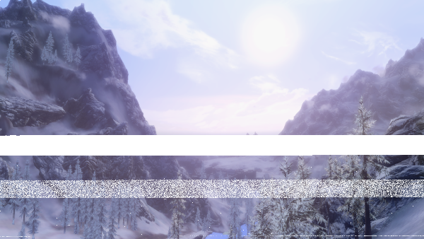 Sun and winter