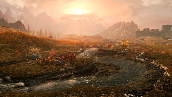 Тундра Skyrim Special Edition