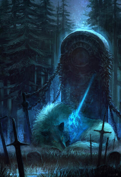 Great Grey Wolf Sif