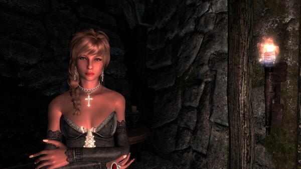 Просто девушка, просто Skyrim