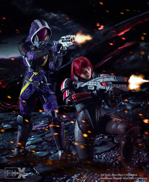 Shepard And Tali
