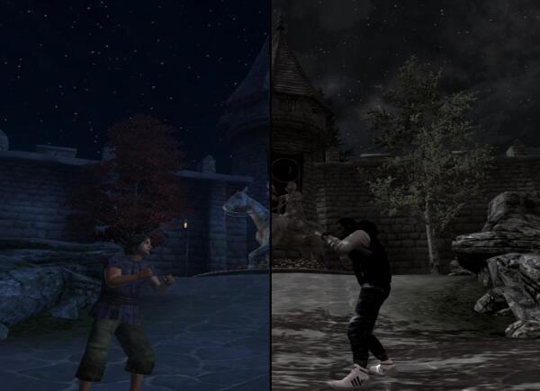 Обливион vs Скайрим