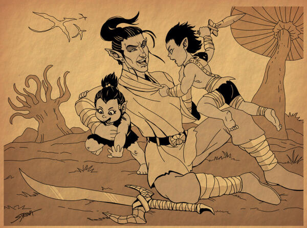 Hasiran and Cubs