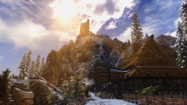 Рассвет над Dawnstar'ом