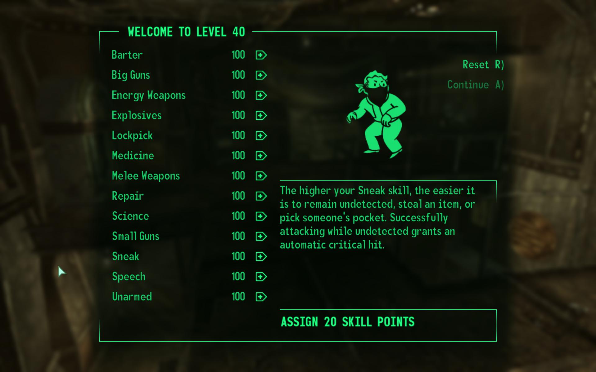 Level Cap Increaser Skill Workaround