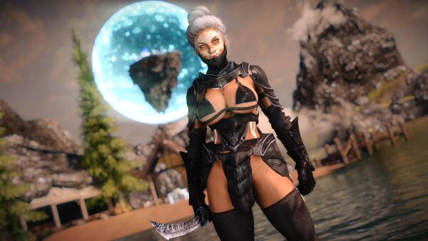 Ebony Bikini Armor