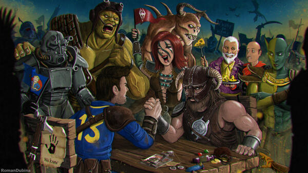 The Elder Scrolls vs Fallout