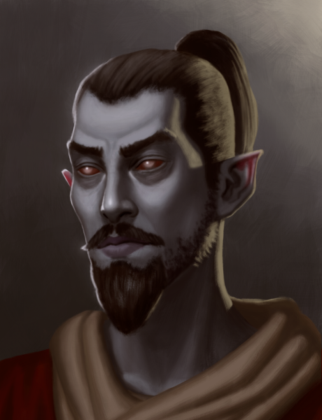 Portrait of a Dunmer