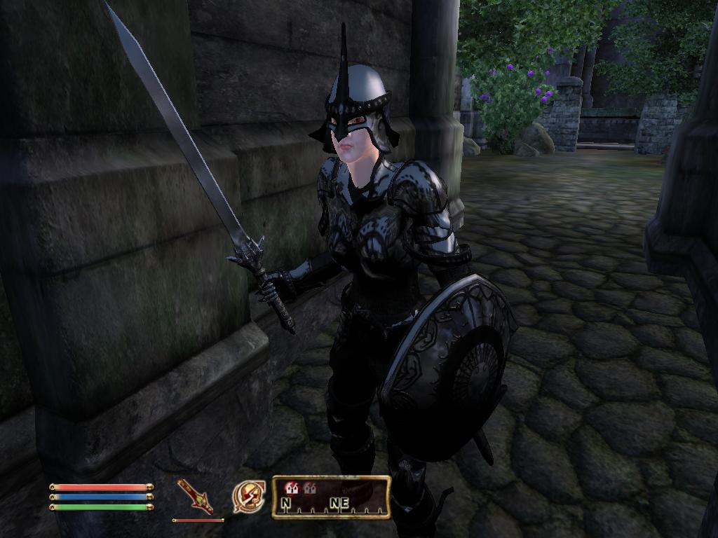 Black Glass Armor and Weapons