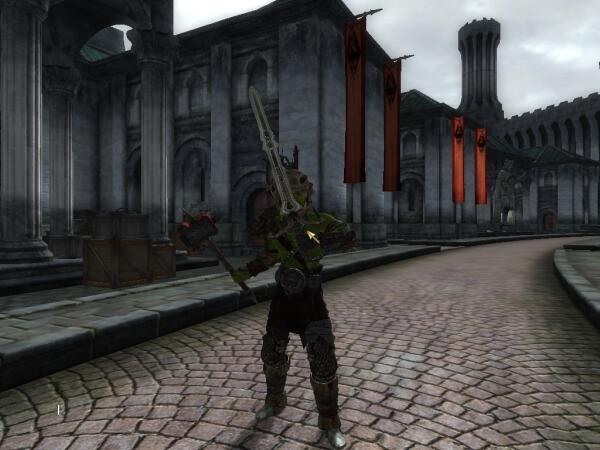 Мой персонаж в Oblivion