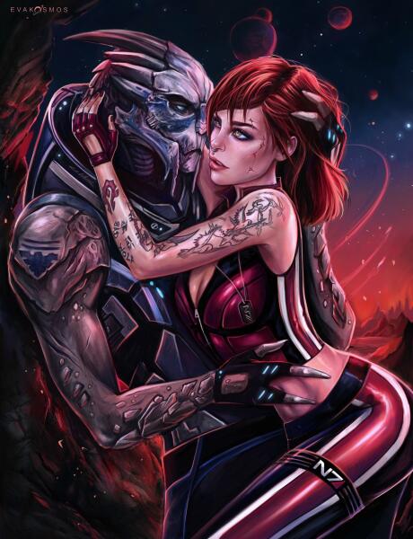 Shepard And Garrus