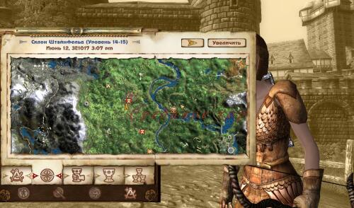 Подробнее о "OA_Colored Landscape Nehrim Map"