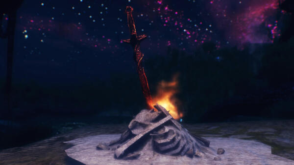Dark souls bonfire