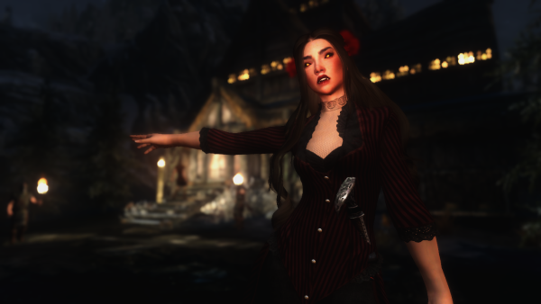 Dancer and the moon