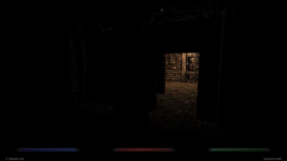 Отсутствие ванильного освещения в поместьях DLC Hearthfire - Darkness in HearthFires