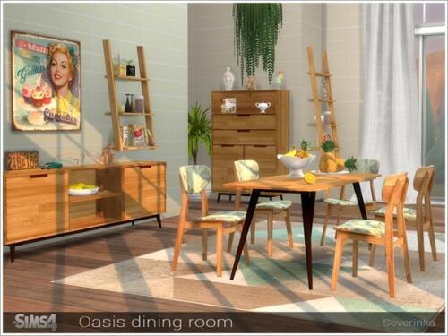 Подробнее о "Набор мебели для столовой «Oasis dining room»"