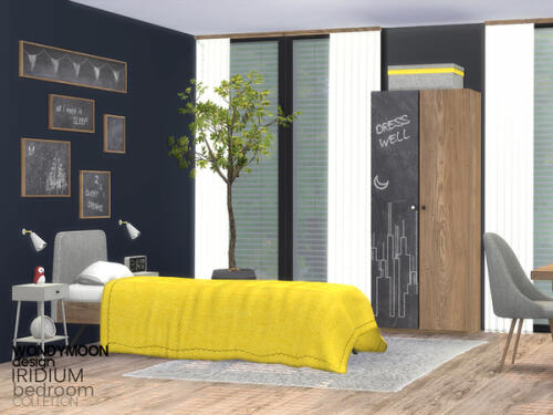 Подробнее о "Набор мебели для спальни «Iridium Bedroom»"