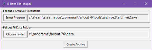 Подробнее о "Baka File Tool - Установщик модов для Fallout 76"