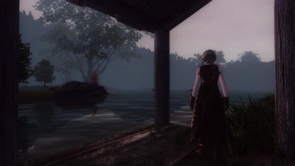 Misty evening