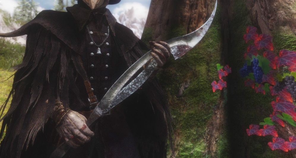 Bloodborne. Сет брони "Перо Ворона"