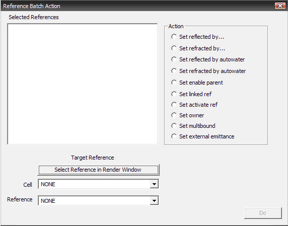 Подробнее о "Подробный обзор окна RBA (Reference Batch Action)"