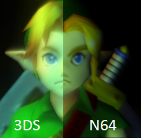 The Legend of Zelda: Majora’s Mask, сравнение графики версий для N64 и 3DS