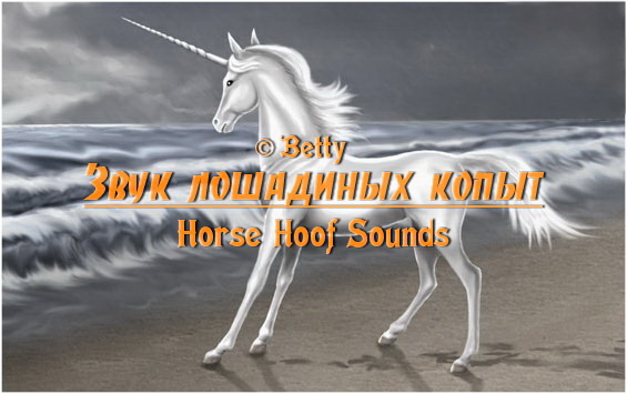 Звук лошадиных копыт
