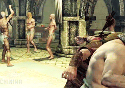 гифки Игры Skyrim песочница 734004