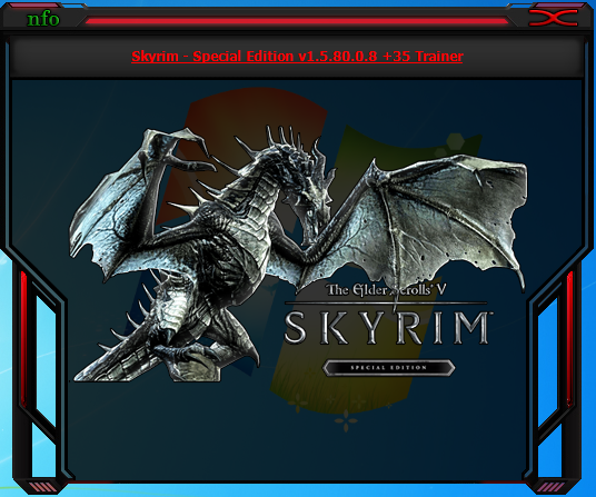 Skyrim SE Trainer + 35 trainer