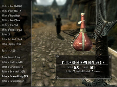 Подробнее о "Potions Heal Over Time & Weight Rebalance"