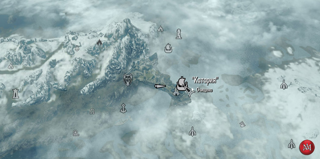 Эбонитовый меч из морровинда