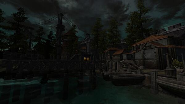 Anvil docks And stormy weather