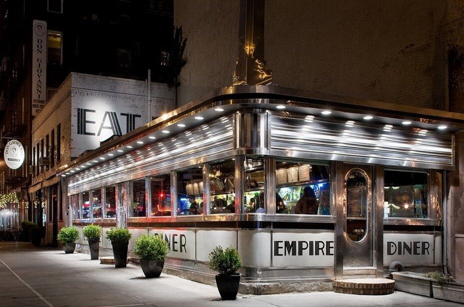 57 The Empire Diner, Chelsea, at night.jpg.jpeg