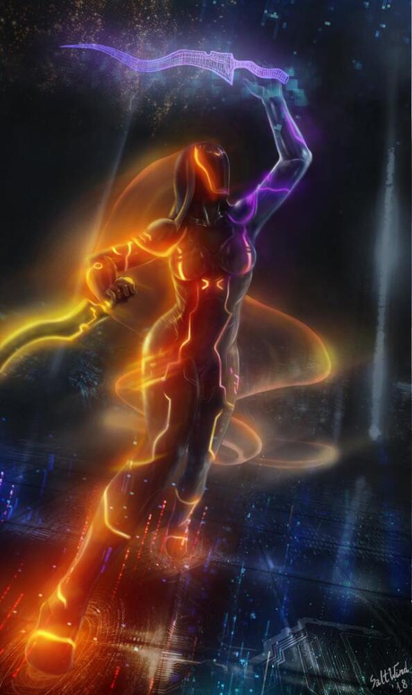 SaltWind - Dark Souls III, Tron Legacy (crossover).jpg