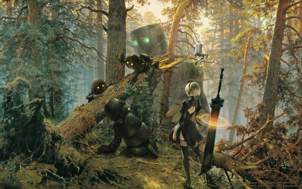 robots_in_a_pine_forest___nier_shishkin_wallpaper_by_fantasio_dcgpccw-pre.jpg.jpeg