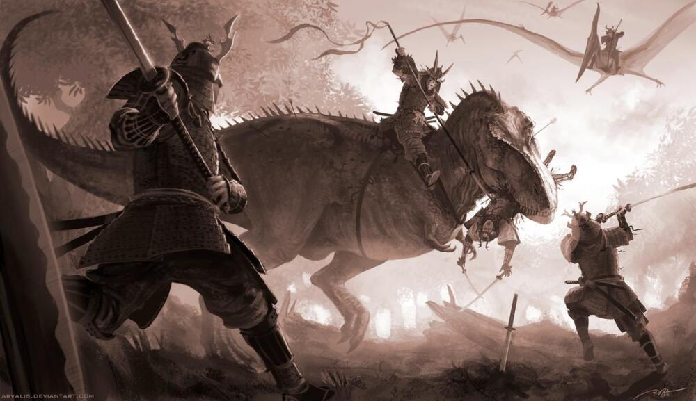 t_rex_vs_samurai_by_arvalis-d4pq931.jpg.jpeg