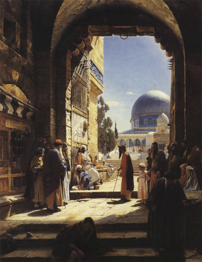 Gustav-Bauernfeind-At-The-Entrance-tTo-The-Temple-Mount.jpg.jpeg