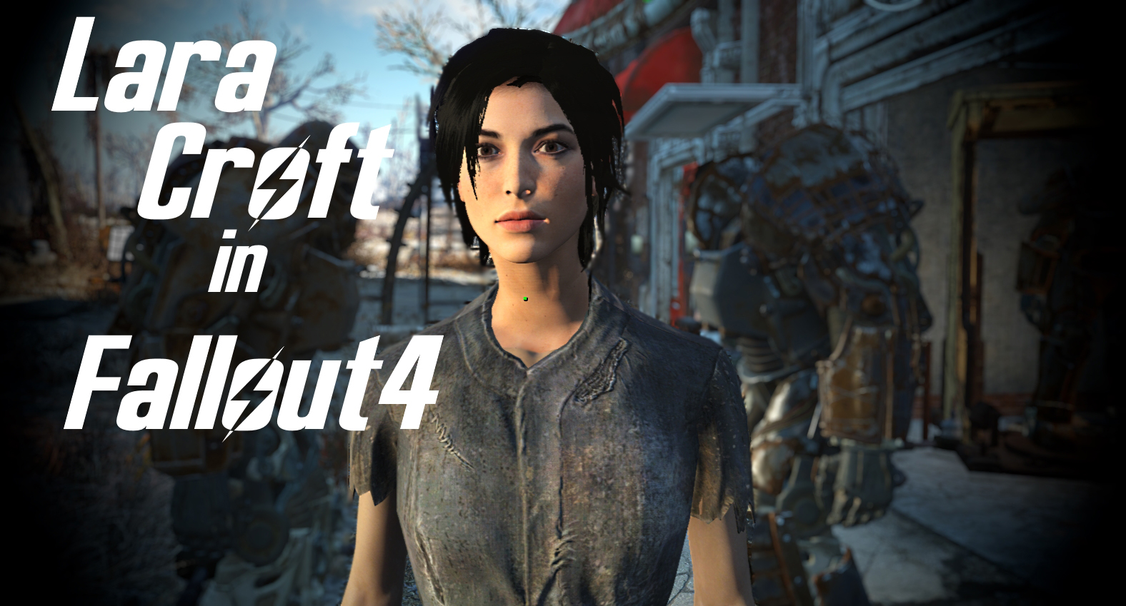 Lara Croft in Fallout 4 - New Race ROTTR