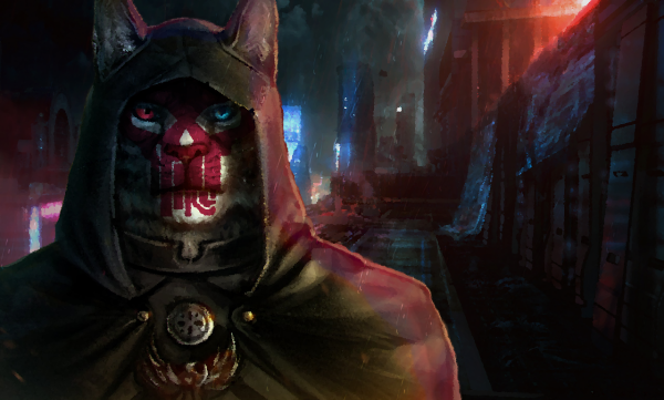 KhajiitCyberpunkRain