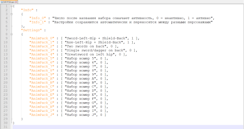 Подробнее о "Уникальные анимации для игрока (DAR-OAR)"