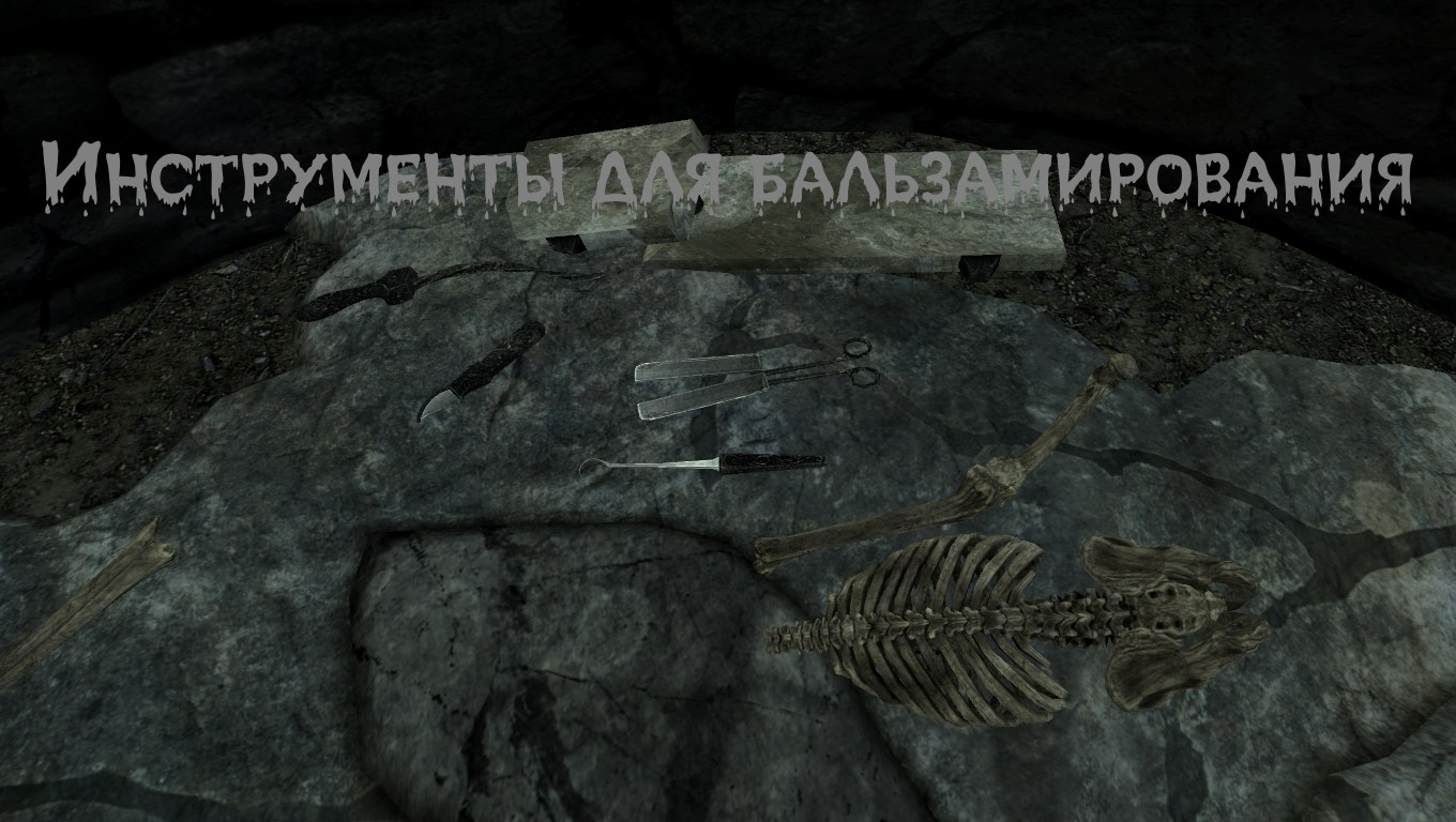 Инструменты для бальзамирования